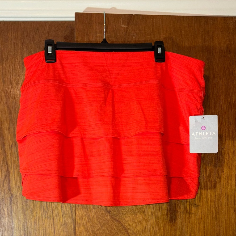 Athleta Women's Red Layered Shorts
